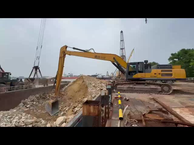2 Section 0.8cbm 37-39T ミニ掘削機腕 18m ロングリーチ ブーム