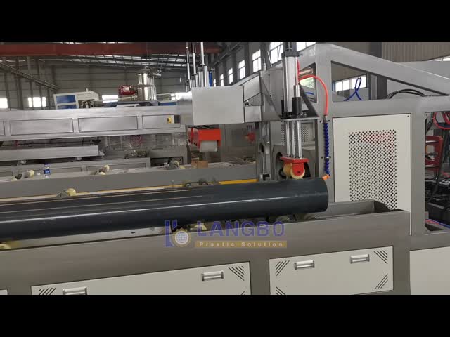 50/63/75/9/110/125/140/160/200/250mm Online Fully Automatic Two Double Oven Plastic UPVC PVC Pipe Belling Machine
