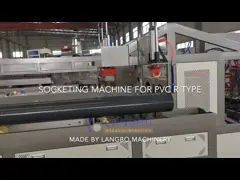 Machine de sonnerie à double chauffage en PVC pour tuyaux en plastique