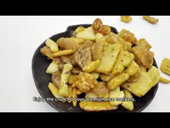 7.5KG Bulk Fried Rice Crackers Crunchy Texture OEM ODM Manufactured