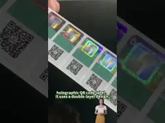 Removable QR Code Label Product Quantity 100000 Pieces Compatible With Most QR Code Readers