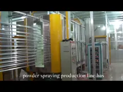Customizable Automatic Powder Coating Line With Drying Tunnels For Production Needs