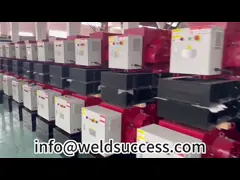 80 Ton Welding Tank Rollers Bolt Adjustment With Motorized Moving Wheels