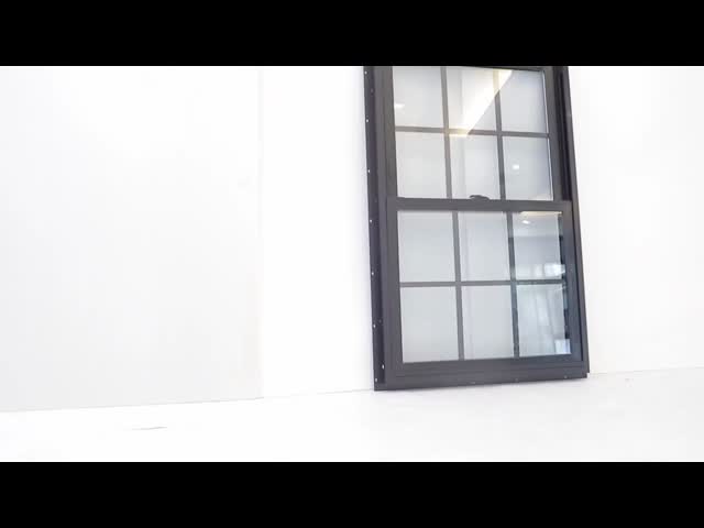 ヴィニール 傾斜 UPVC シングル ハング 窓 コロニアル用 低 U 因数