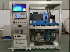 SSCD15- 1000/4500 ± 0.2%FS 4500RPM 143Nm نظام مقعد اختبار الدينامومتر الكهربائي منخفض الصيانة لمحرك الديزل