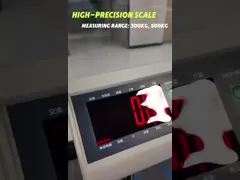 400x500mm 300kg Platform Bench Scale With XK3190-T7+E Weighing Indicator