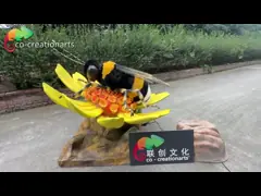 China Animatronic Mantis Simulation Insects Moveable Insects For Theme Park Attractions supplier