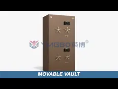 Fechadura de impressão digital biométrica Porta de cofre móvel de aço maciço YB/DK180