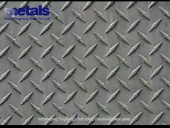 Hot Rolled Hot Rolled Checkered Steel Plate/ Sheet Q235 2.0 - 12mm Thickness