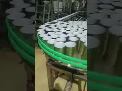 Stainless Steel Easy Open Can Filling Machines, with filling capacity of 300-400 CPM video