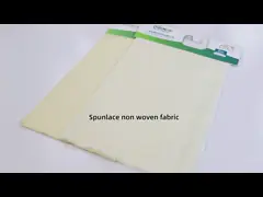 Supplier comfortable and Absorbent cotton,wood pulp,bamboo,viscose,PP,PET,PLA spunlace non woven fabric for wet
