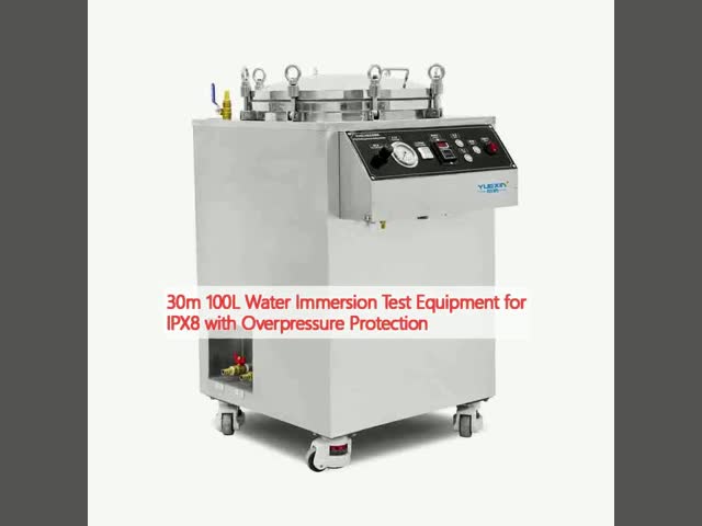 IPX8 10m 100L 水中カメラとウォッチ用水中浸水試験装置
