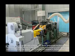 SSCD60-1000/4000 ± 0.2%FS 4000RPM 60kW شهادة CE القياسية دقة عالية الدينامومتر الكهربائي نظام مقعد الاختبار لمحرك الديزل