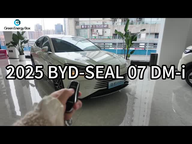 2025 BYD-SEAL 07 DM-i インテリジェントドライブ 5代目の BYD Dmi テクノロジーで装備. 合計距離は2000KM以上です. お金との最高の価値.