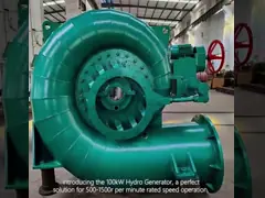 100kw Hydro Generator The Perfect Solution for 500-1500r/min Rated Speed Operatio