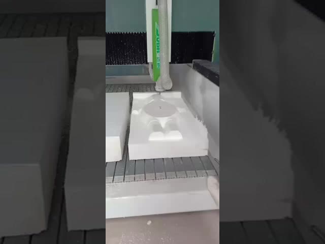 Foam Polyurethane Mold CNC Foam Engraving Machine 1325 Gantry 3 Axis video