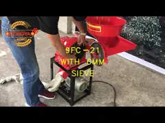 OEM ODM 180kg/H Tooth Claw Flour Mill Machine Corn Crusher 9FC-21