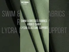 88% Recycled Nylon 12% Spandex Breathable Stretch Fabric For Workout / Fitness