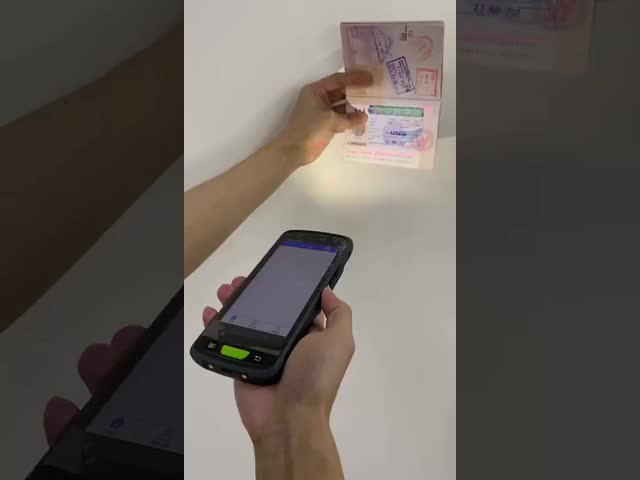 2.0 ГГц Окта-ядерный портативный прочный Android 9.0 4G сканер штрих-кодов PDA UHF IF HF NFC