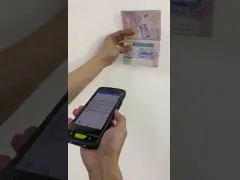 2.0GHz Octa-core Portable robuste Android 9.0 4G Scanner de code à barres PDA UHF SI HF NFC