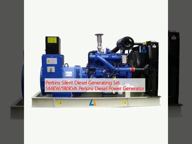 パーキンス・ディーゼル発電機セット 144kW/180kVA 電力出力 断路器 標準制御パネル