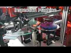 Accurate image Inspection Machine For Detecting Infusion Cap Appearance of Surface Scratches and Stains on Products which replacing traditional artificial eyesight inspection