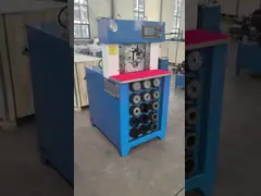3 Inch PLC Control System 6 - 76mm AC Hose Crimping Machine For Efficient Crimping Max Opening 158mm