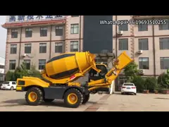 Output 3m3 Self Loading Mixer HK3.0 Front Steering Chinese Brand For Sale