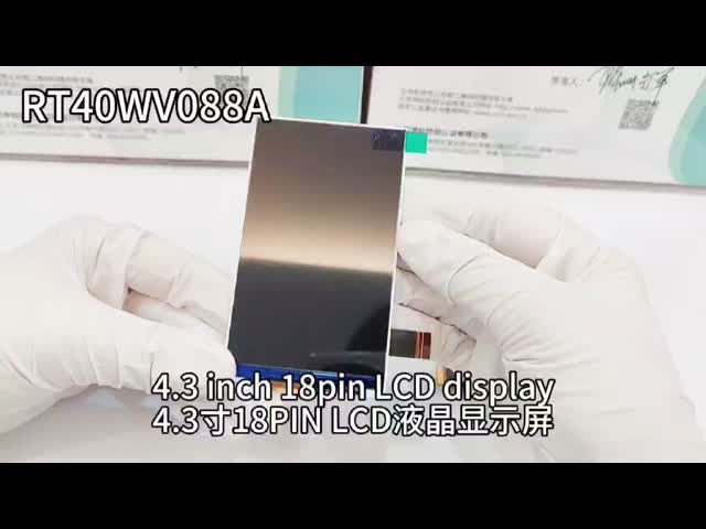 RGH 18ピン ST7701S 4.0 インチ LCD ディスプレイ RGB 480 X 800 IPS TFT LCD ディスプレイ