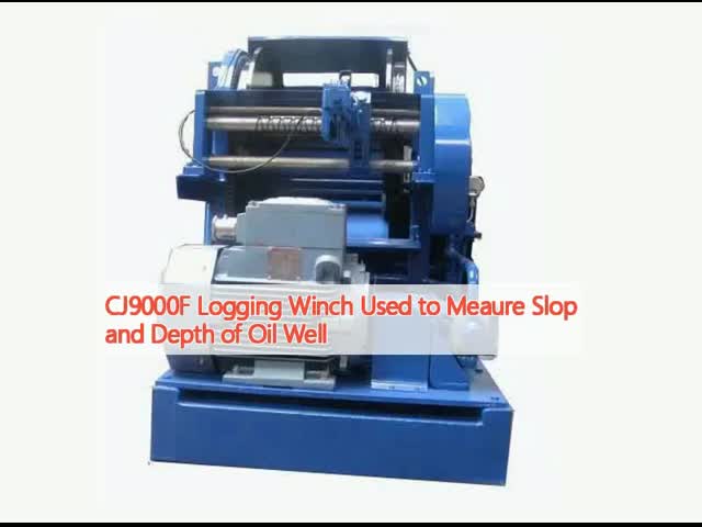CJ9000F 鋼鉄液圧伐採機 500フィート 油井の斜面と深さを測る