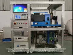 SSCH60-4000/15000 ±0.2%FS 15000 RPM Hoog nauwkeurige wisselstroomdynamometer-testbank voor het testen van de motorprestaties van het voertuig