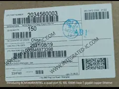 BCM5464RA1KFBG Ethernet IC Quad-Port 10/100/1000BASE-T Gigabit Koperen Ethernet Transceiver