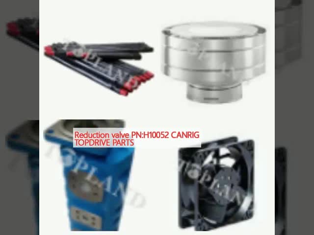 H10052 Canrig Top Drive Parts Reduction Valve Rig Components