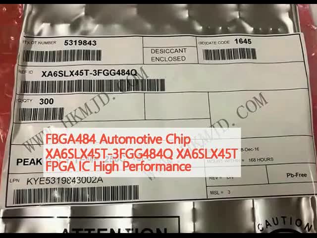FBGA484 автомобильная высокая эффективность обломока XA6SLX45T-3FGG484Q XA6SLX45T FPGA IC