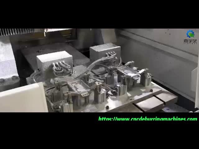 アルミニウム合金自動車部品用 380V 50Hz CNC デブリングマシン
