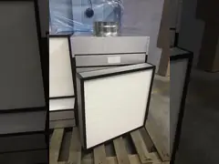 Bộ lọc không khí Mini Pleats H13 cho và 300 feet khối mỗi phút lưu lượng không khí