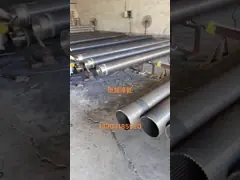 Ống màn hình dây nêm Ss 304 hình trụ được hàn từ bên trong ra bên ngoài bộ lọc