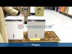 ফিঙ্গারপ্রিন্ট অটো ওপেন স্মার্ট সেফ বক্স কাস্টমাইজড নাইট টেবিল সেফ