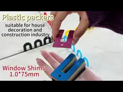 High Load Capacity Plastic Glazing Packers Heavy Duty Performance Guaranteed