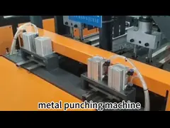 Hydraulic Pipe Angle Pre-Punching Machine for Steel Punching Holes Design 60T Weight