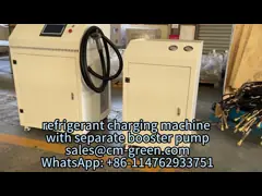 R32 Explosion-proof Refrigerant Filling Machine A/C Freon Charging Station Flammable Refrigerant Charging Machine AC R134a R290 Charging Equipment