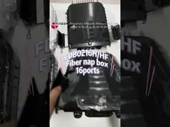 24 Core FTTH Pole Mounted  Splitter Pigtails Adapter Fiber Optic Cable Termination Box