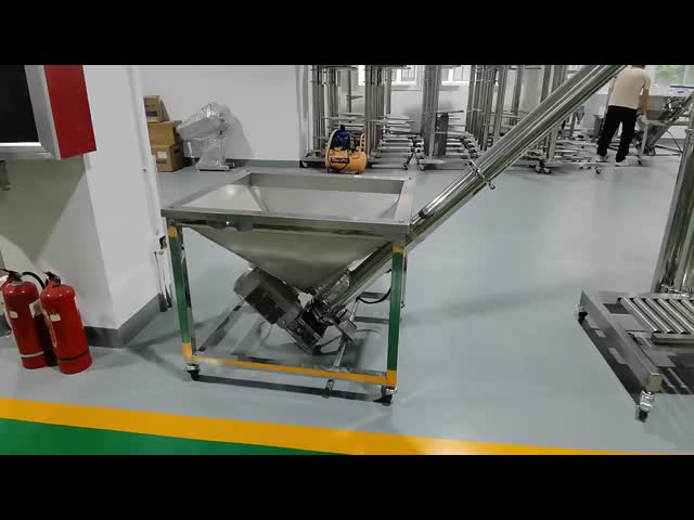 High-Accuracy Stainless Steel Screw Auger Feeder with Customizable Design for Chemical Industry