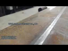 Ακριβές CNC ελεγχόμενο φρένο με ρυθμιζόμενο χτύπημα για ανώτερη ακρίβεια κάμψης