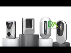 7KW/32A Chargeur de véhicule électrique en argent monté au mur / à colonne