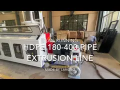 Línea de producción de extrusión de tubería de HDPE PE Pantalla táctil DN630mm