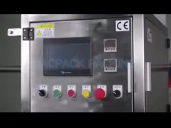 Frozen Foods Tray Sealing Machine 30-50 Trays/Min For Roll Film