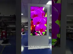 Ecrã LCD de sinalização digital baseado em Android 2000nits 75 polegadas