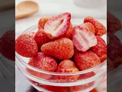 1-Year Shelf Life Sweetened Freeze-Dried Strawberry Snacks 5kg For Snacking Anytime