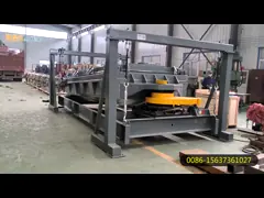 Stainless Steel Gyratory Screening Machine Circle Elliptical Linear Movement Floor Mounting Installation